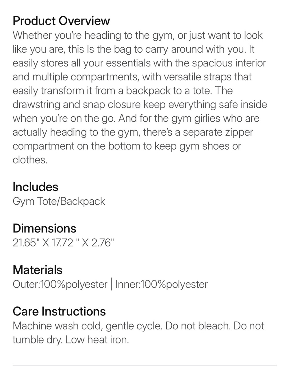 Beyond Yoga Everyday Convertible Tote Backpack - Picture 13 of 15